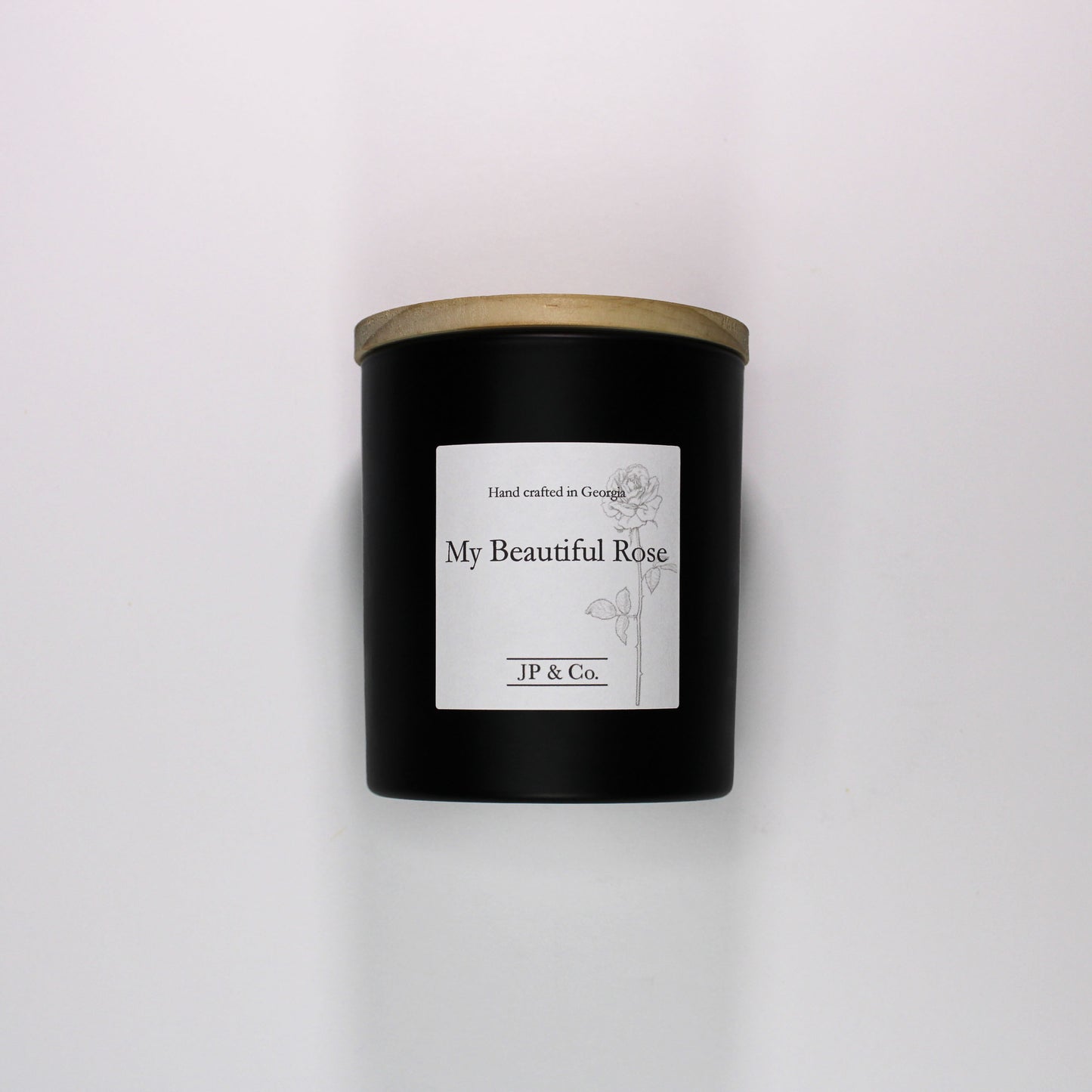 My Beautiful Rose Candle