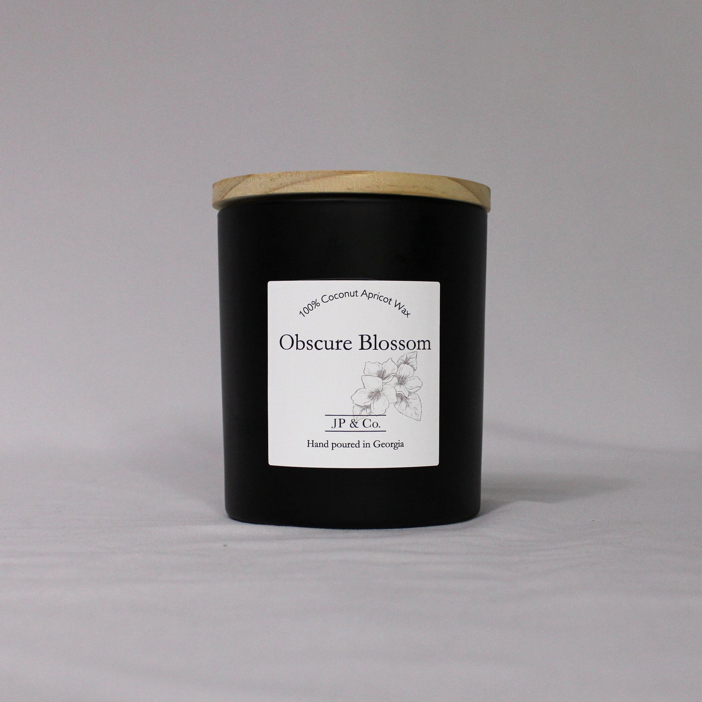 obscure blossom high end luxurious candle