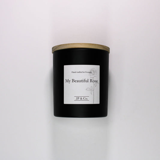 My Beautiful Rose Candle
